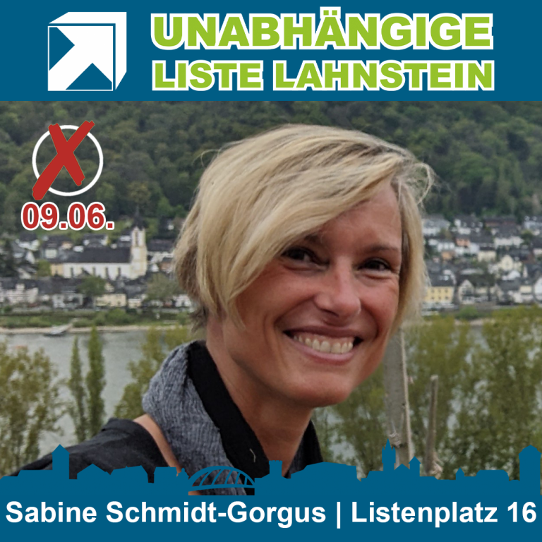 16 | Sabine Schmidt-Gorgus | Unabhängige Liste Lahnstein ULL