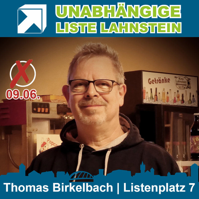 7 | Thomas Birkelbach | Unabhängige Liste Lahnstein ULL