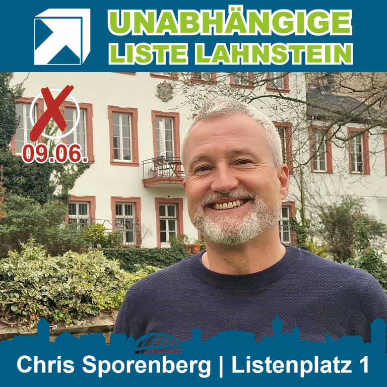 1| Chris Sporenberg | Unabhängige Liste Lahnstein ULL