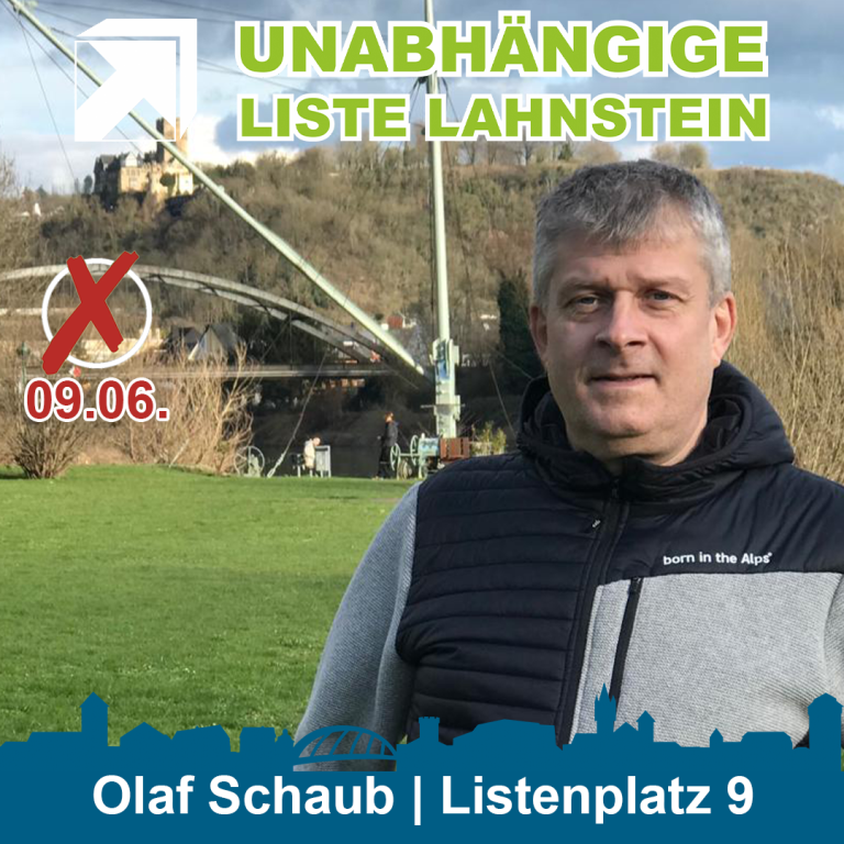 9 | Olaf Schaub | Unabhängige Liste Lahnstein ULL