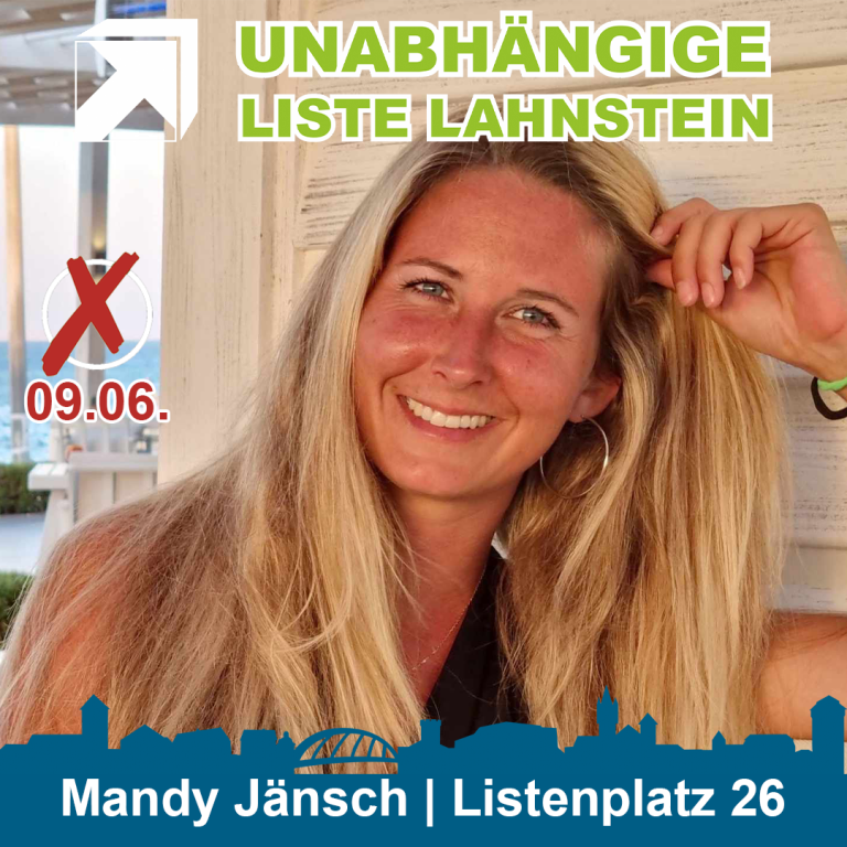26 | Mandy Jänsch | Unabhängige Liste Lahnstein ULL