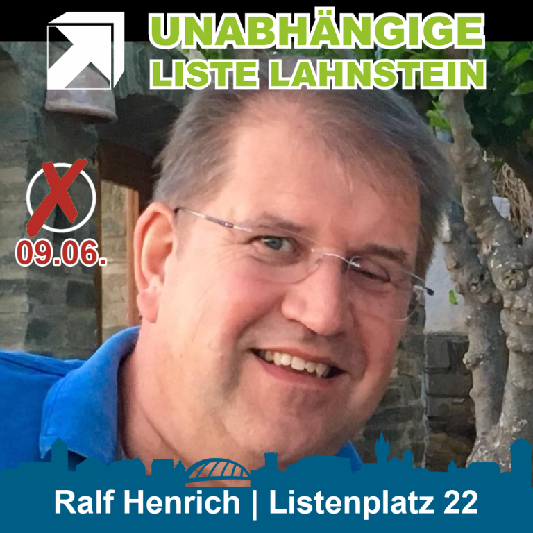 22 | Ralf Henrich | Unabhängige Liste Lahnstein ULL