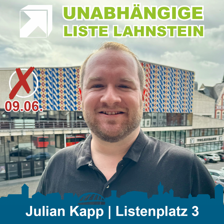 3 | Julian Kapp | Unabhängige Liste Lahnstein ULL