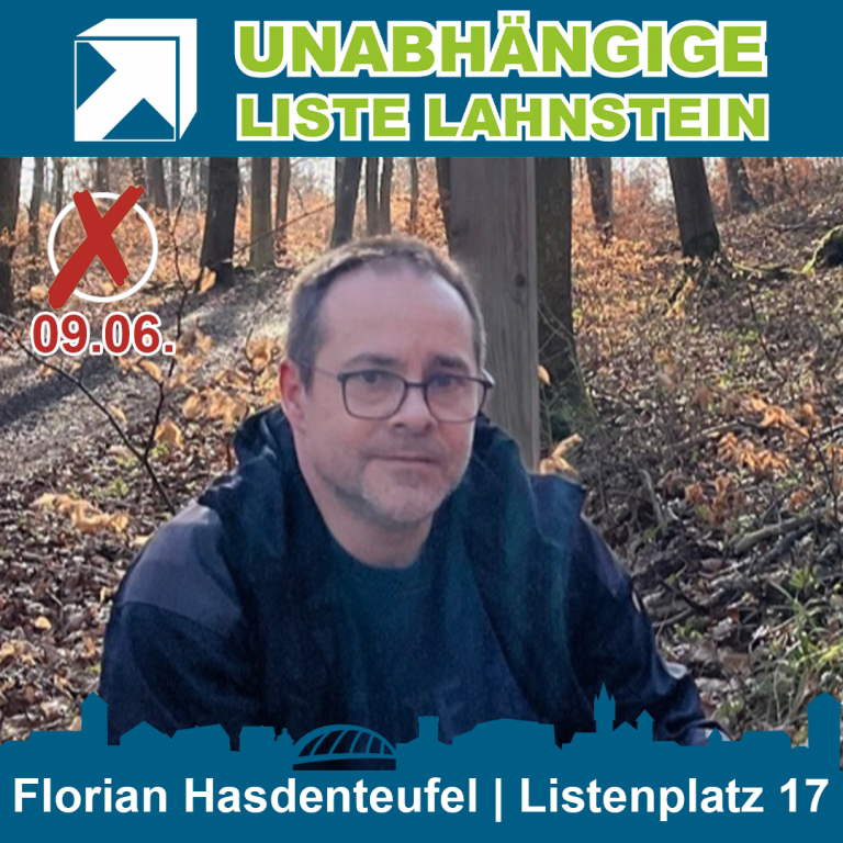 17 | Florian Hasdenteufel | Unabhängige Liste Lahnstein ULL